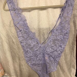 Victoria's Secret Lavender Lace Chemise